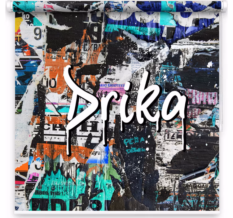 Graffiti címkék redőnyök tizenéveseknek - TenStickers