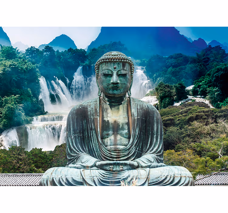 Redőnyök zen - nyugodt buddha vízesés - TenStickers