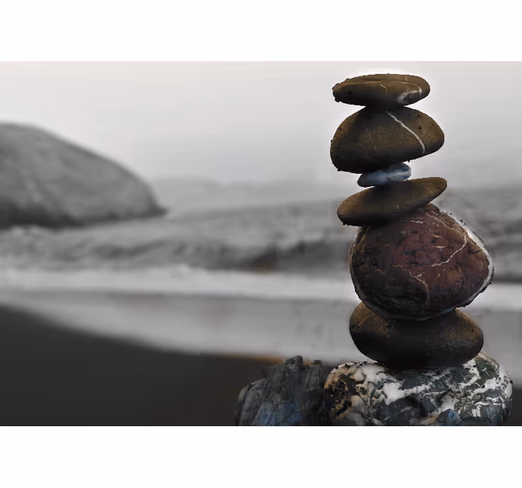Redőnyök zen - zen torony kövek - TenStickers
