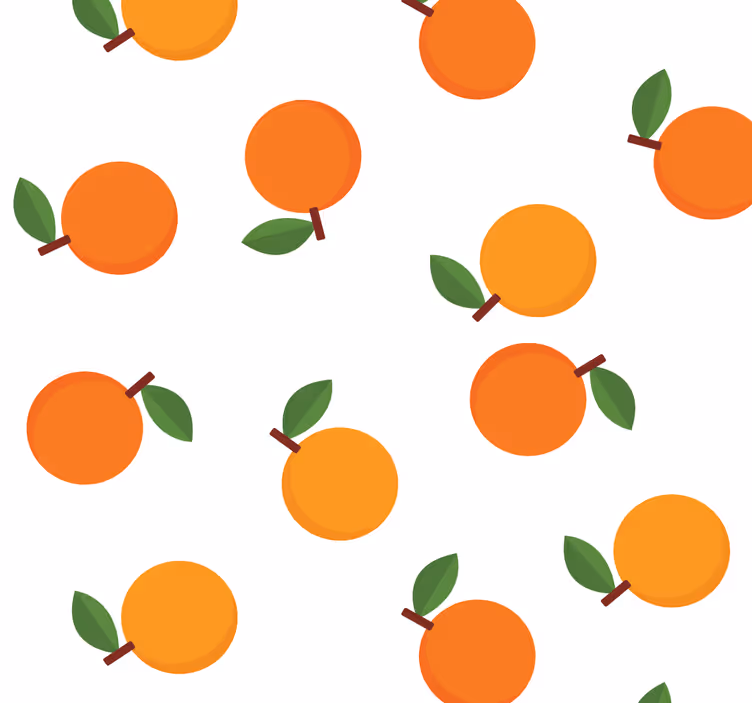 Elegáns narancssárga redőnyök - TenStickers