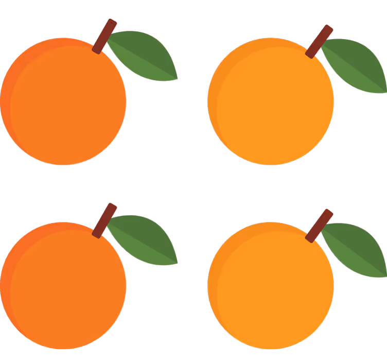 Narancssárga redőnyök elegáns matricacsomag - TenStickers