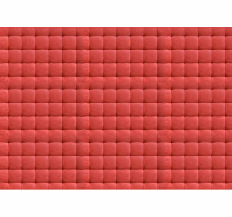 Piros redőnyök bőrpárnázattal - TenStickers
