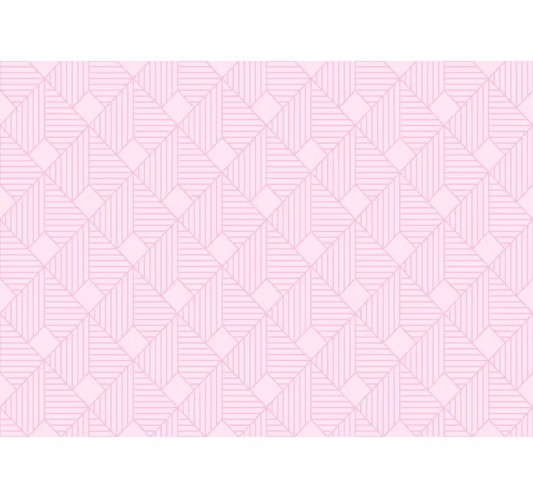 Rózsaszín absztrakt geometriai minta redőnyök szabadtéri - TenStickers