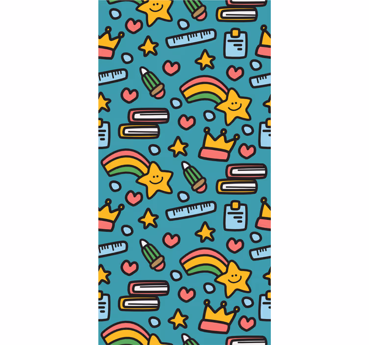 Tini redőnyök - kawaii gyermekk minta - TenStickers