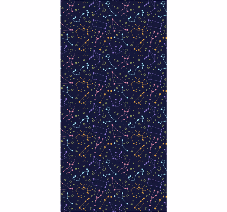 Színes galaxis redőnyök tizenéveseknek - TenStickers