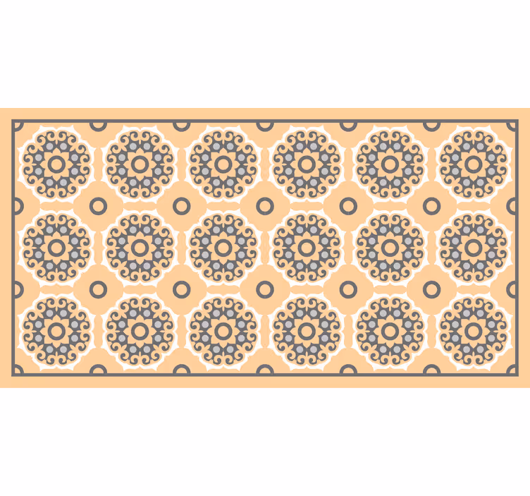 Beige és szürke részletes vonal mintás redőnyök fürdőszoba - TenStickers