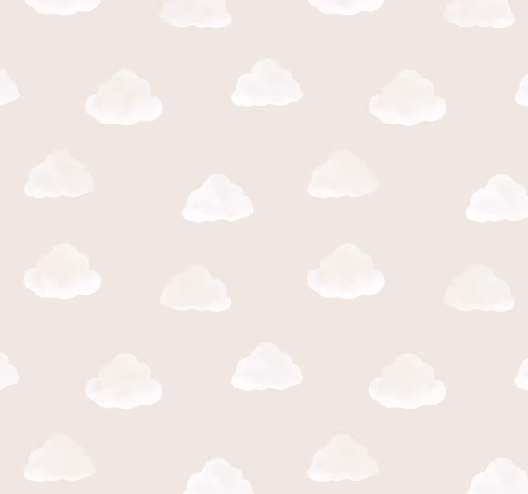 Beige felhők minta redőnyök óvoda - TenStickers
