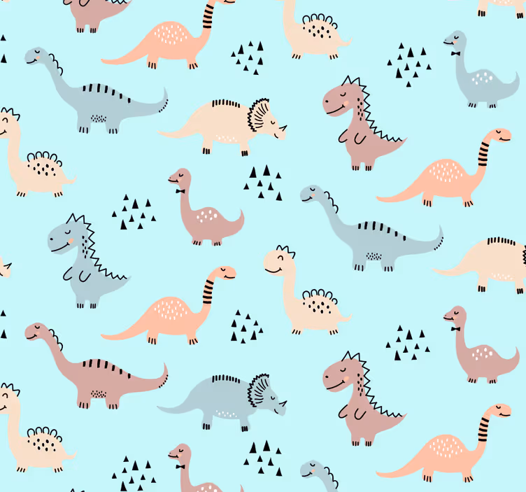 Sárga és zöld dinoszauruszos redőnyök óvoda - TenStickers