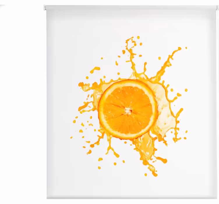 130 cm-es narancs gyümölcs redőnyök konyha - TenStickers