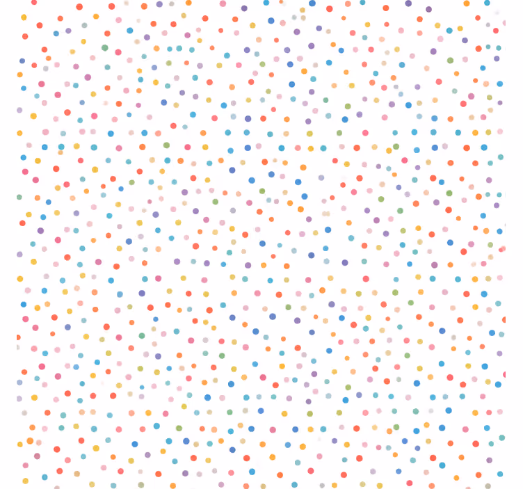 300 színes pöttyös redőnyök fürdőszoba - TenStickers