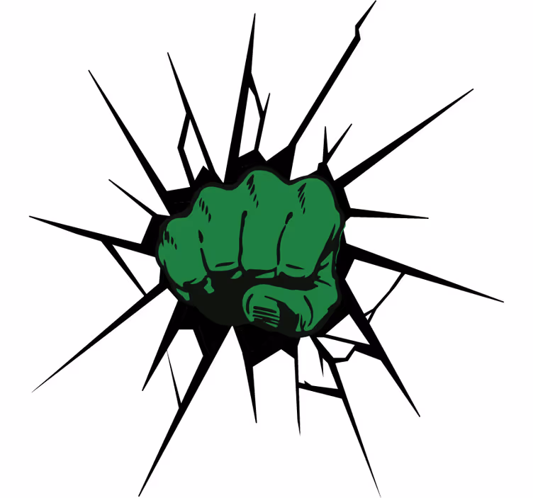 Trükkös hulk redőnyök szuperhős - TenStickers