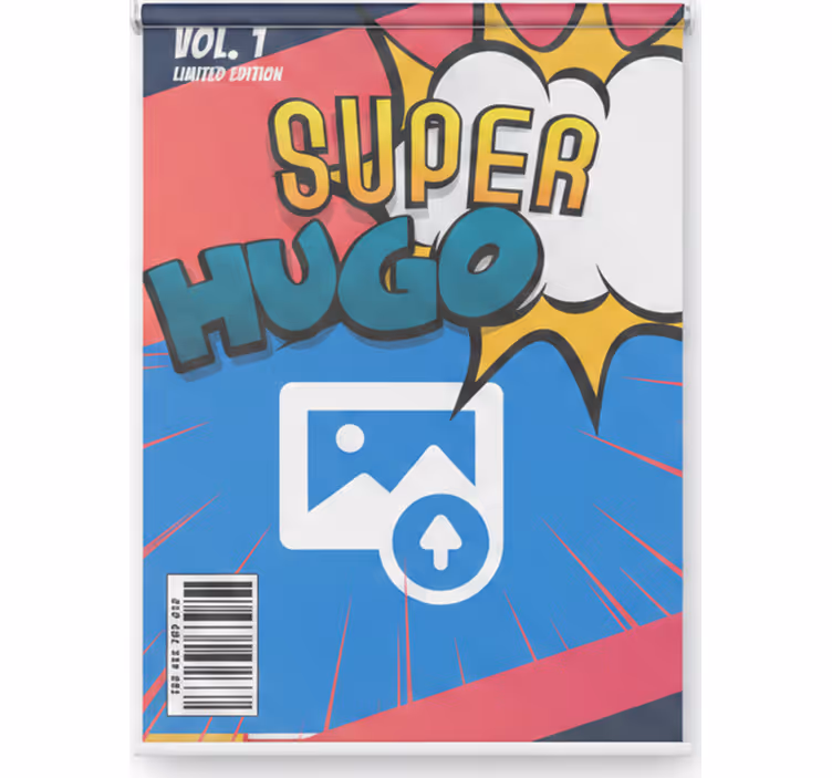 Redőnyök szuperhős - egyedi képregény - TenStickers