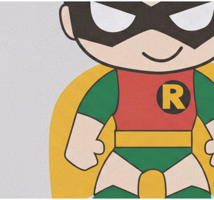 Redőnyök szuperhős - róka a fedélzeten - TenStickers