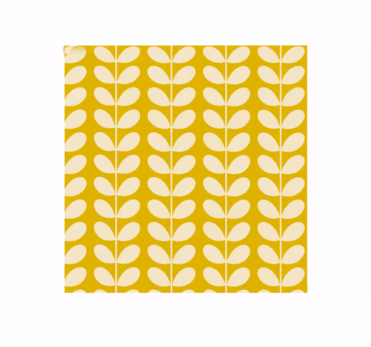 Szilárd szárú citrus redőnyök sárga - TenStickers