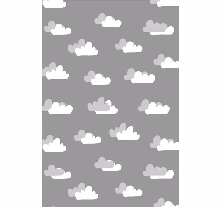 Szürke mintázatú felhőablak Rolók - TenStickers