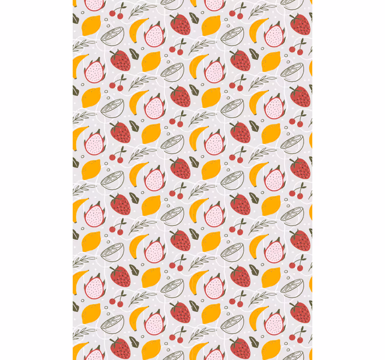Citrusfélék minta Redőnyök gyümölcs és zöldség - TenStickers