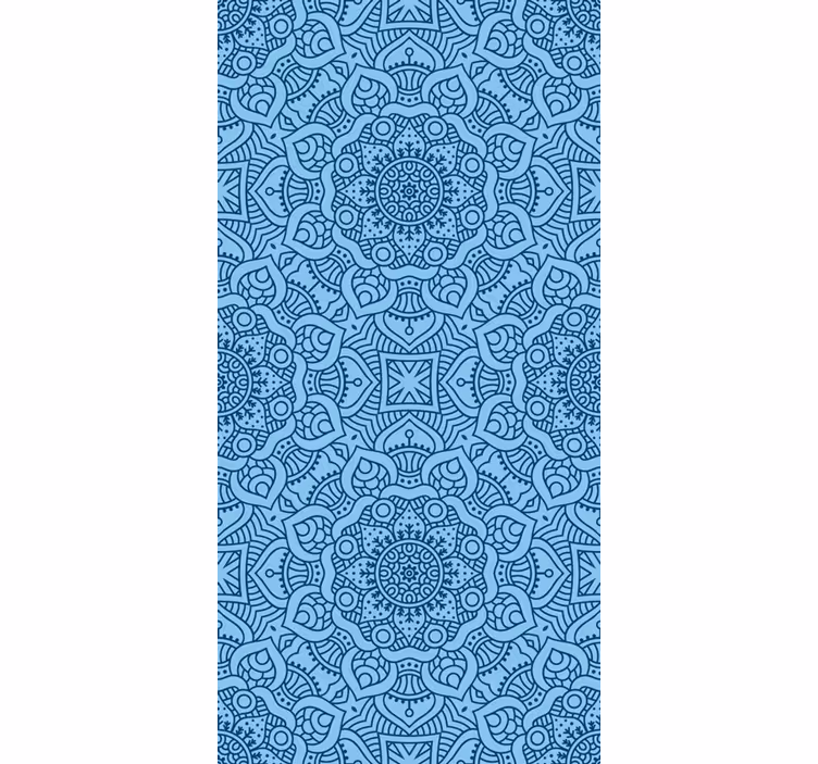 Kék mandala zen téma Rolók - TenStickers