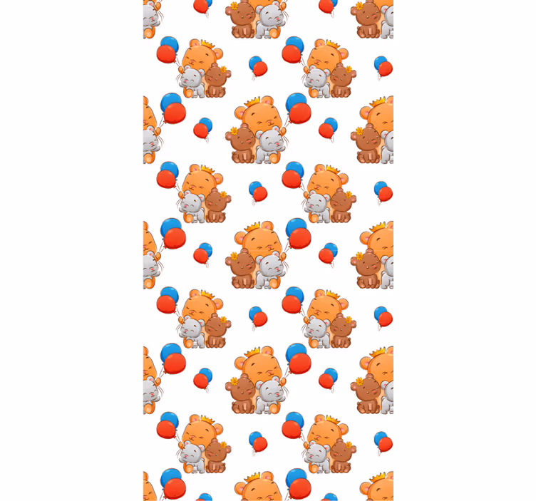 Barátságos medvék minta Redőnyök óvoda - TenStickers