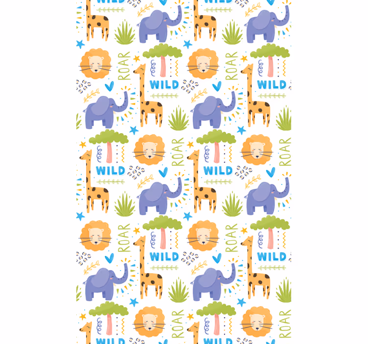 Dzsungel állatok Rolók gyermekek - TenStickers