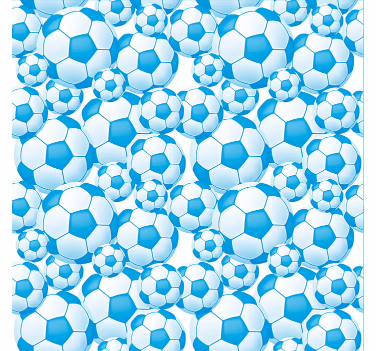 Foci mintás dekoráció Redőnyök Futball - TenStickers