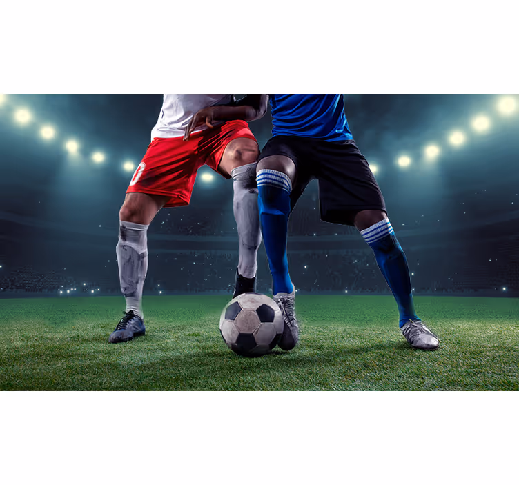 Labda a stadion futball Sávroló - TenStickers