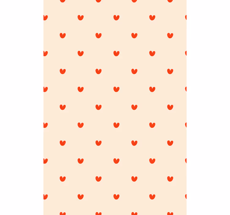 Szív minta egyszerűsége Redőnyök romantikus - TenStickers