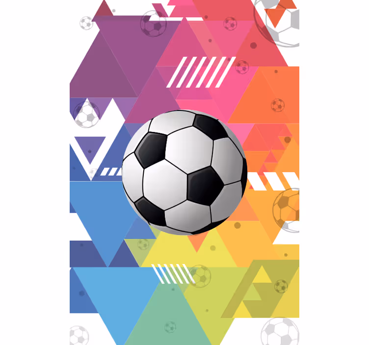 Többszínű geometriai golyók sportRolók - TenStickers