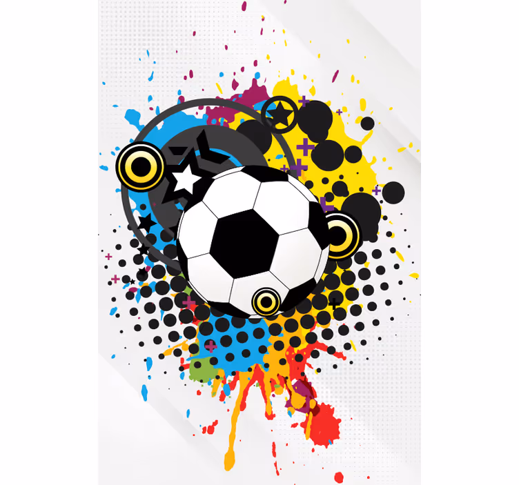 Művészi futball sportRolók - TenStickers