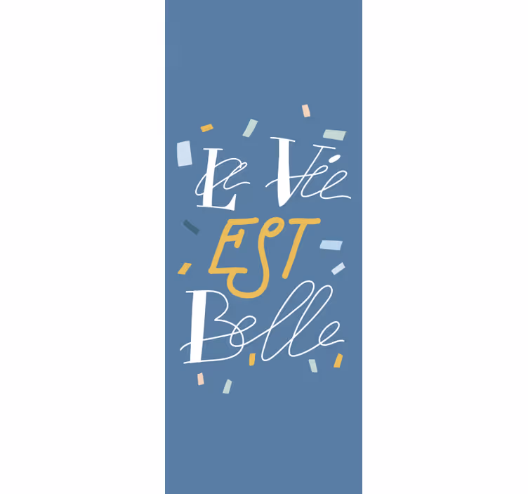 Elegáns szöveges hálószoba Sávroló - TenStickers