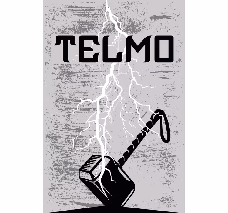 A kalapács geek Sávroló hőse - TenStickers