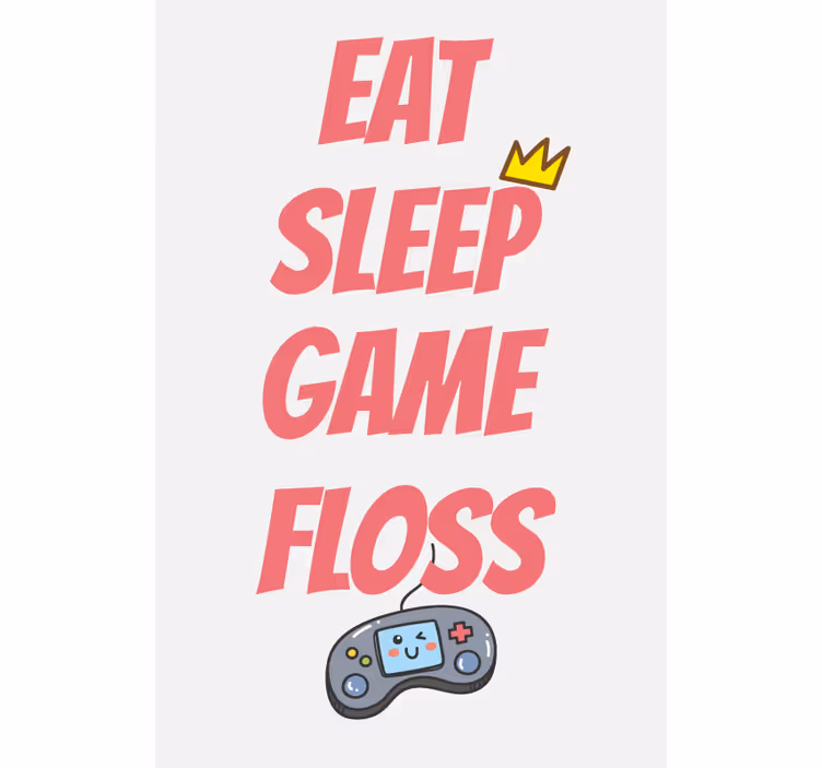 Gamer életmód motívum Redőnyök kockafej - TenStickers