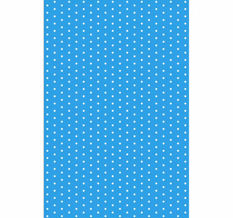 Kék redőnyök pöttyös mintával - TenStickers