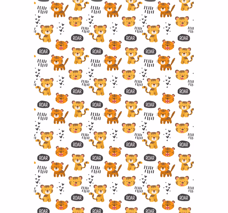 Tigrisbébi ordítás Redőnyök gyerekek - TenStickers