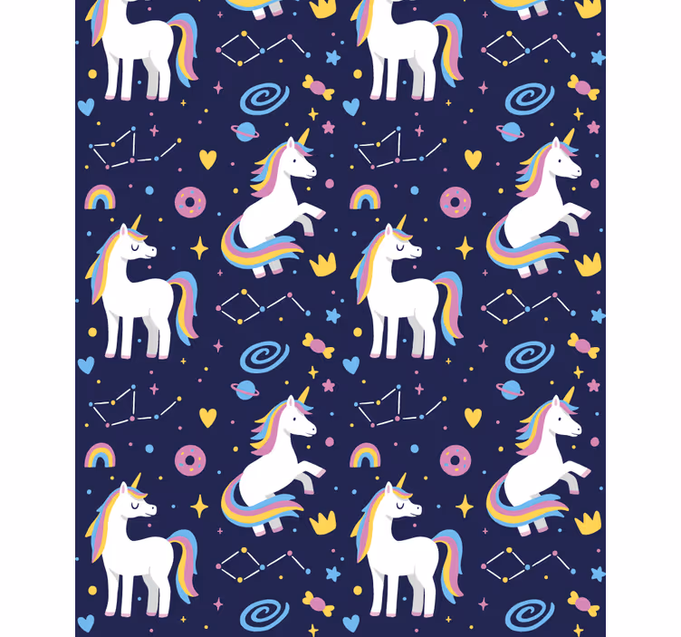 Egyszarvú fantasy téma Redőnyök egyéb vakok - TenStickers