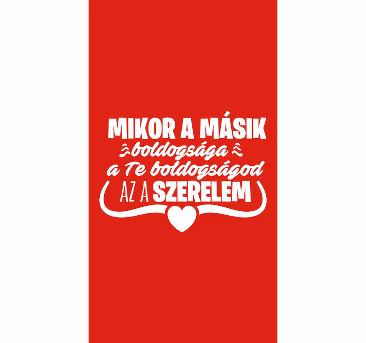 Pár szerelmes idézet szöveg Sávroló - TenStickers
