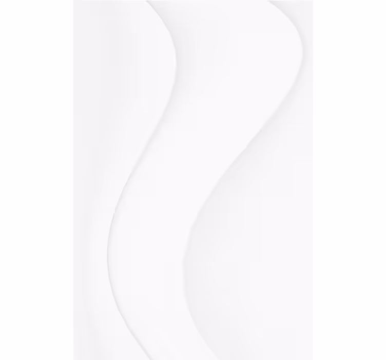 Fehér modern formák fő hálószoba Sávroló - TenStickers