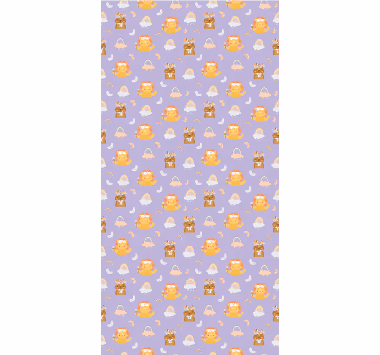 Bébi állatok és szivárvány Redőnyök gyerekek - TenStickers