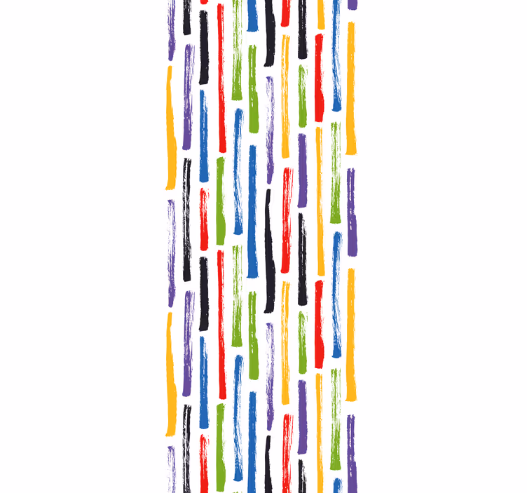 Színes minta modern Sávroló - TenStickers