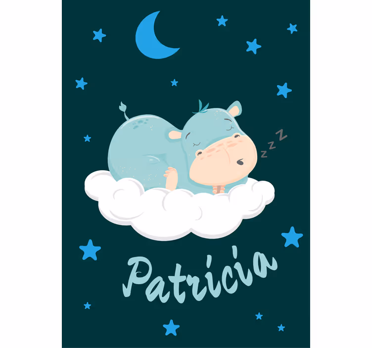 Víziló álom névvel Redőnyök óvoda - TenStickers