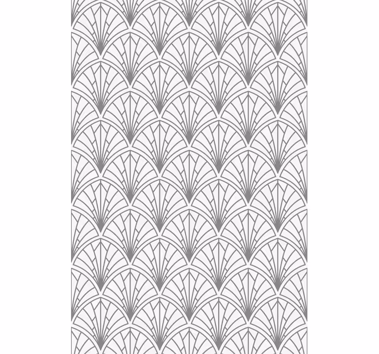 Art déco szürke mintás Redőnyök elegáns - TenStickers