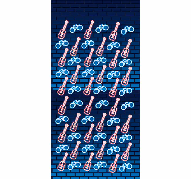Zenei gitár minta Redőnyök eredeti - TenStickers