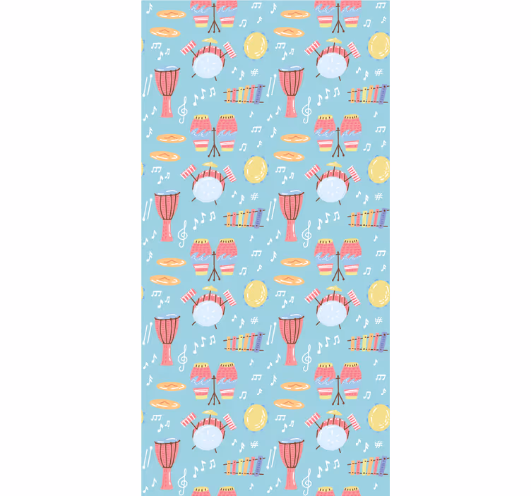 Hangszer minták Redőnyök eredeti - TenStickers
