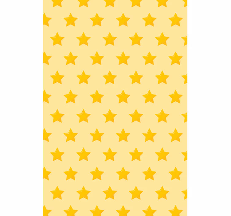 Sárga csillag minta Redőnyök eredeti - TenStickers