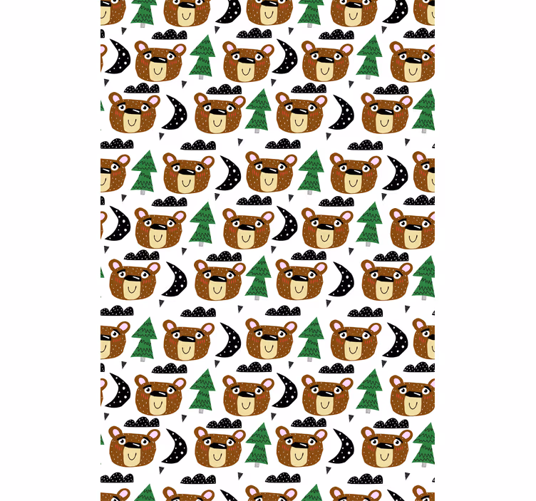 Baba medve minták Redőnyök gyerekek - TenStickers
