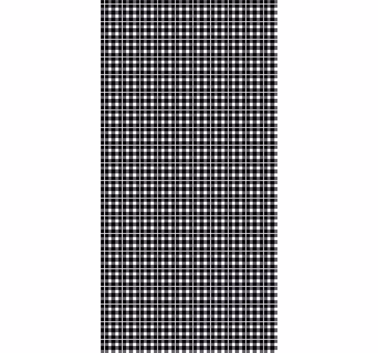 Classic check pattern redőnyök textúra és a minta - TenStickers