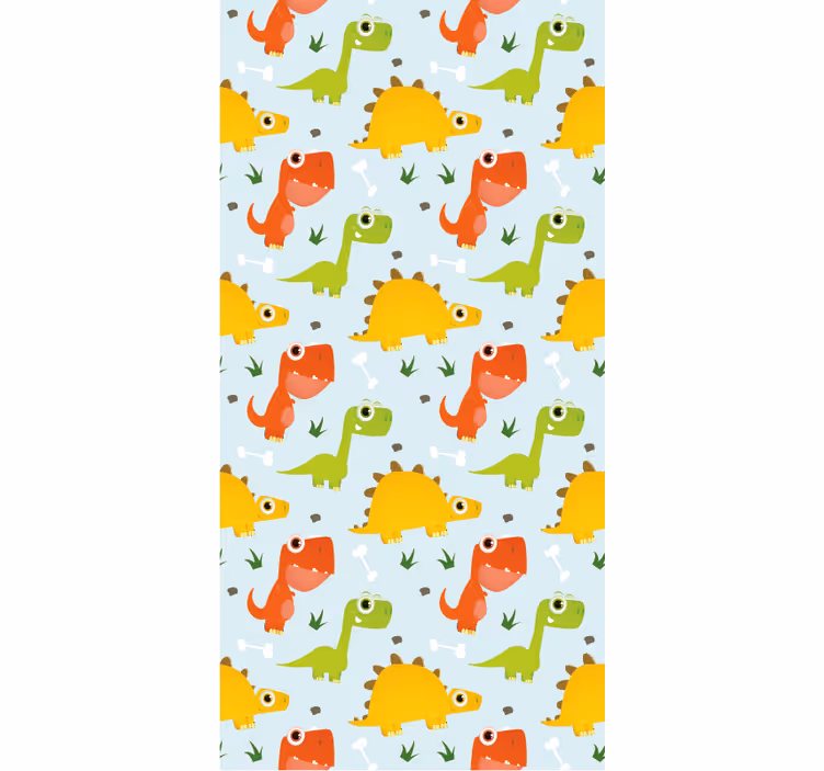 Aranyos rajzfilm dinoszauruszok Redőnyök dinoszaurusz - TenStickers