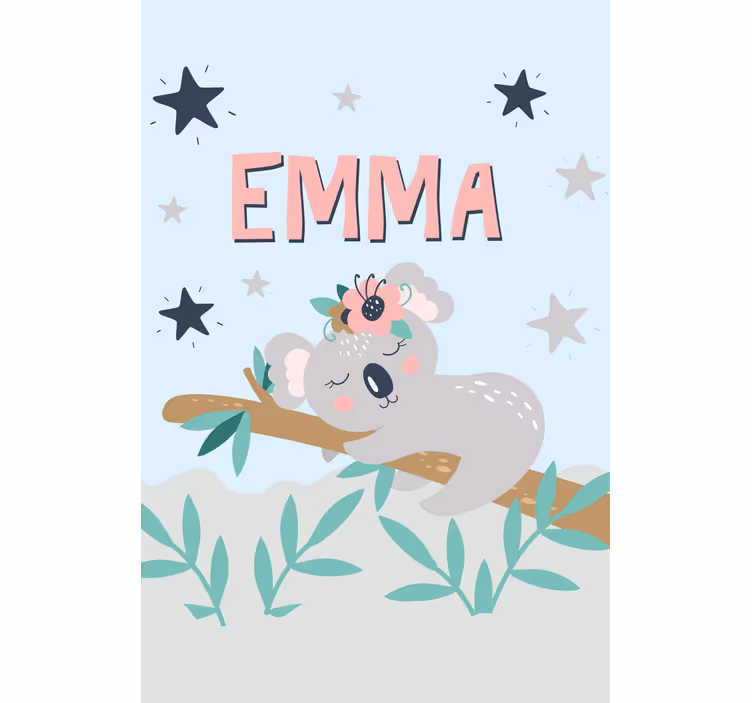 Baba koala névvel Redőnyök gyerekek - TenStickers