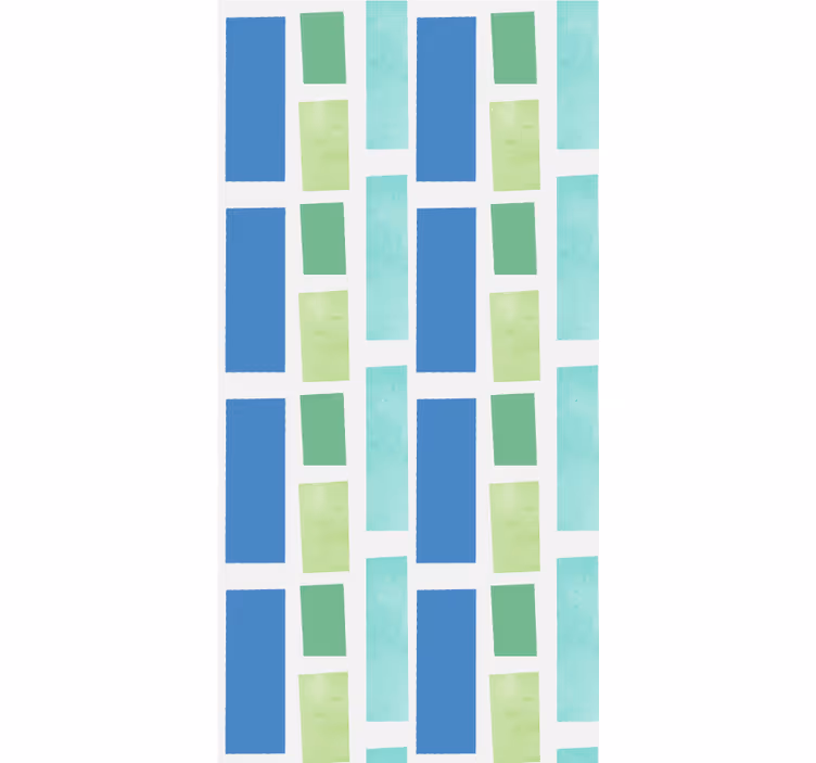 Geometrikus blokk minta redőnyök textúrája - TenStickers