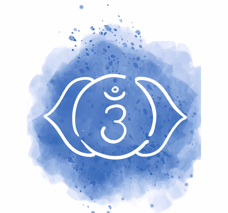Harmadik szem csakra szimbólum zen Sávroló - TenStickers