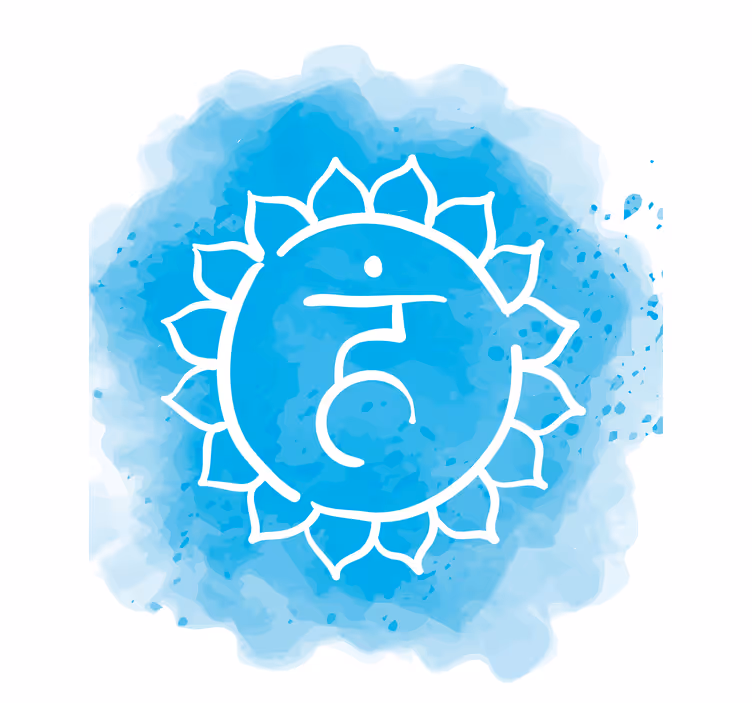 Torokcsakra szimbólum zen Sávroló - TenStickers